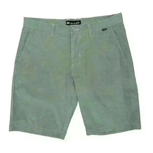 Men's TravisMathew Shorts Green 34 Golf masters performance